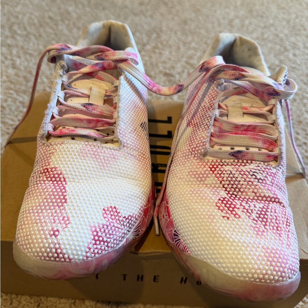 NOBULL Superfabric Trainer Plus - Impact Mulberry Watercolor - Size 8.5 EUC - Picture 6 of 9